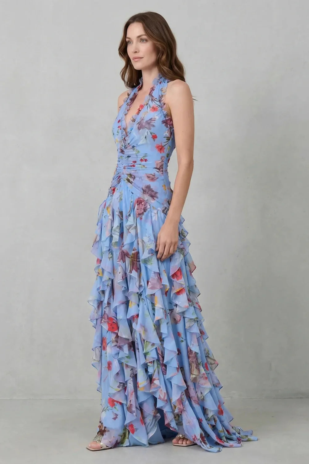 Amelia | Vestido elegante con cuello en V