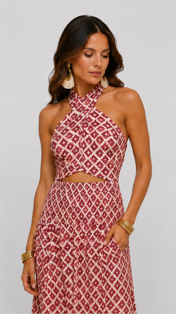 Elsa | Conjunto elegante con diseño de hombros descubiertos