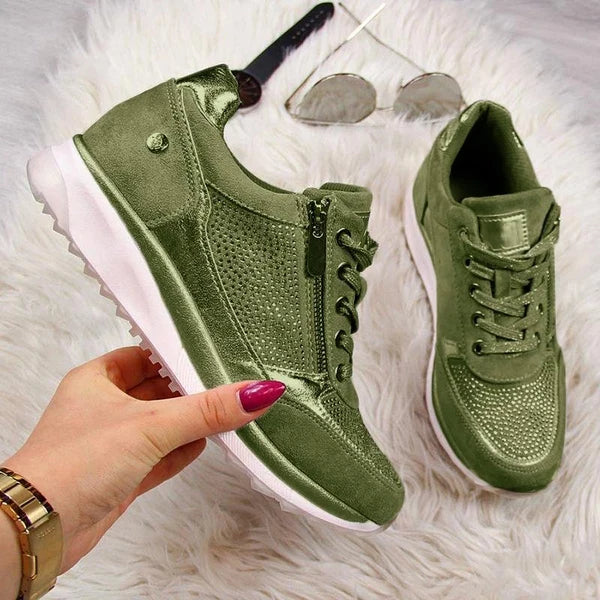 Ginette | Orthopädische Sneaker mit Reißverschluss