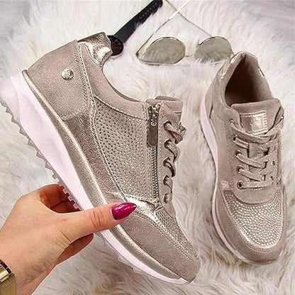 Ginette | Orthopädische Sneaker mit Reißverschluss