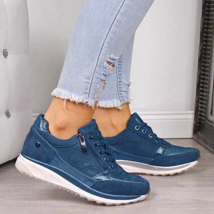 Ginette | Orthopädische Sneaker mit Reißverschluss