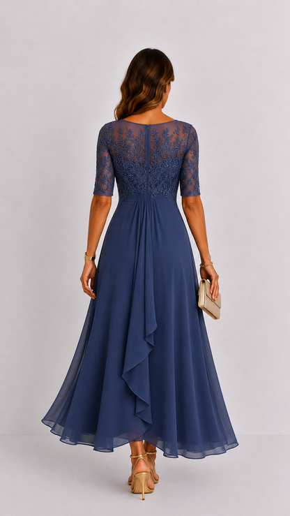 RHONDA | Elegante abito in pizzo