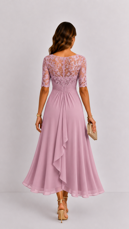 RHONDA | Elegante abito in pizzo