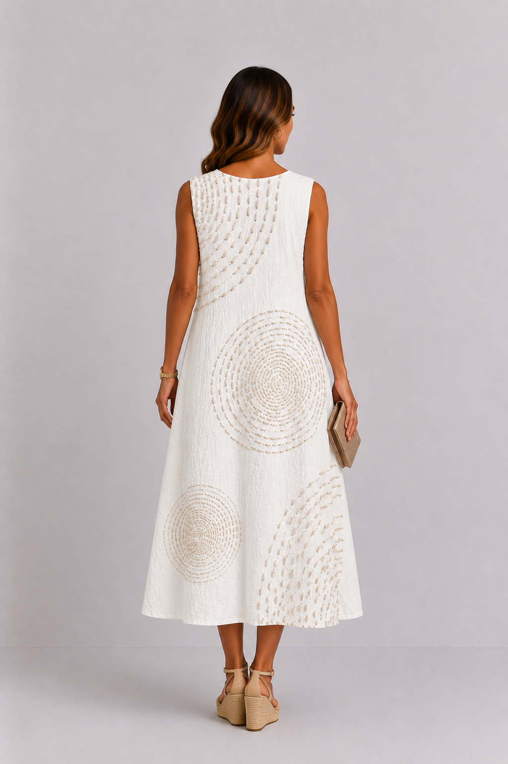 Luna | Retro-Freizeitkleid