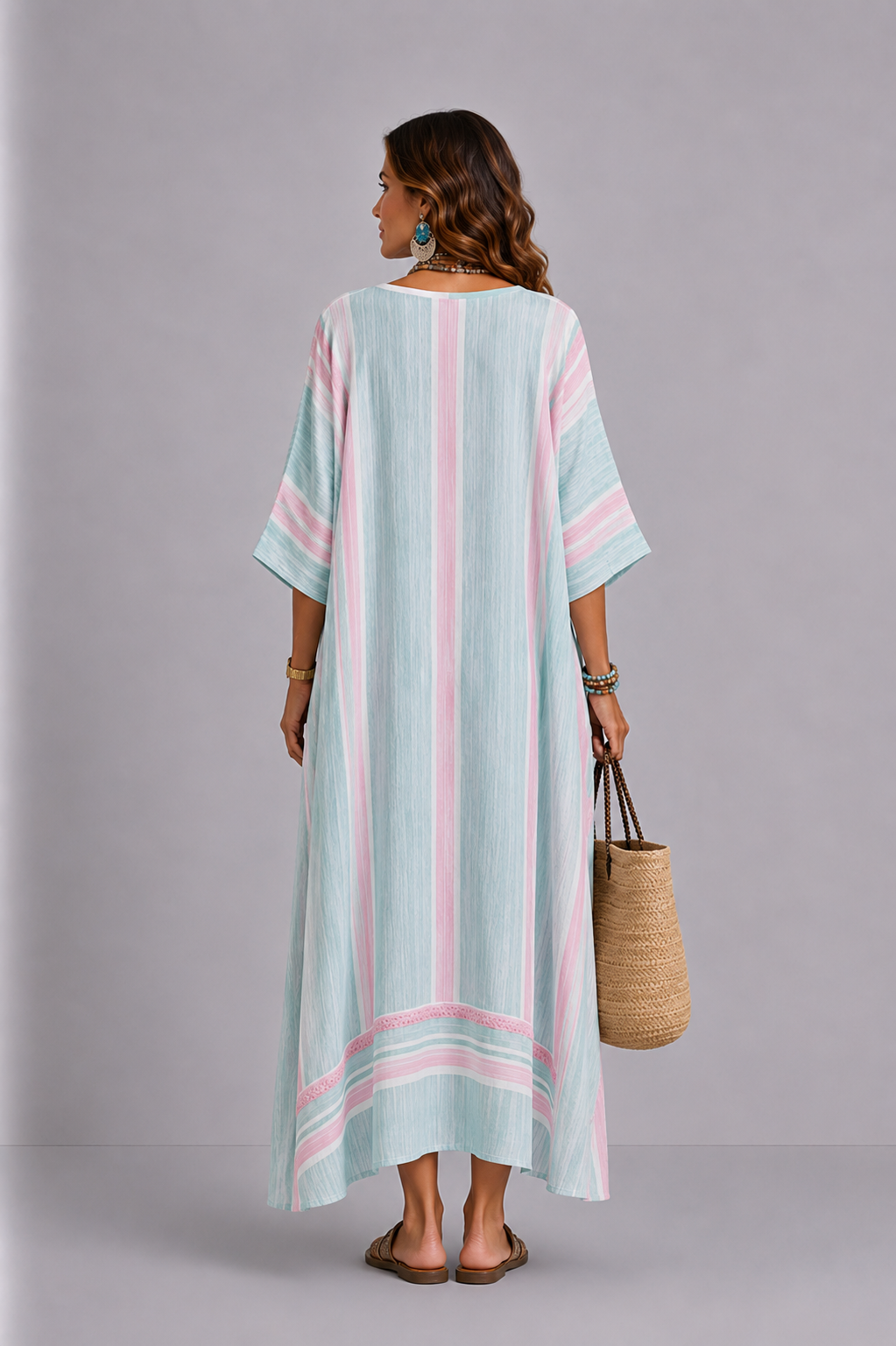 Elegante Mary - Abito lungo da spiaggia per un look estivo alla moda