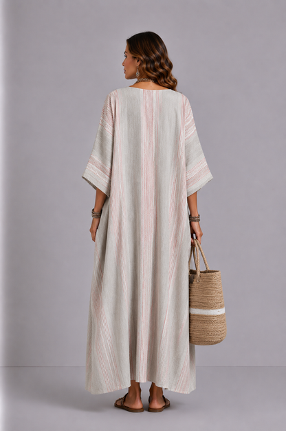 Elegante Mary - Abito lungo da spiaggia per un look estivo alla moda