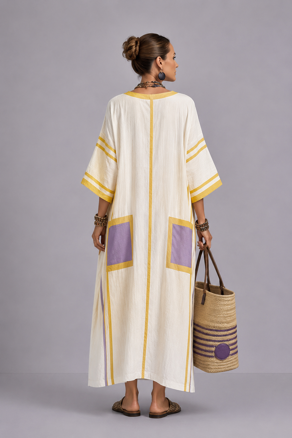 Elegante Mary - Abito lungo da spiaggia per un look estivo alla moda