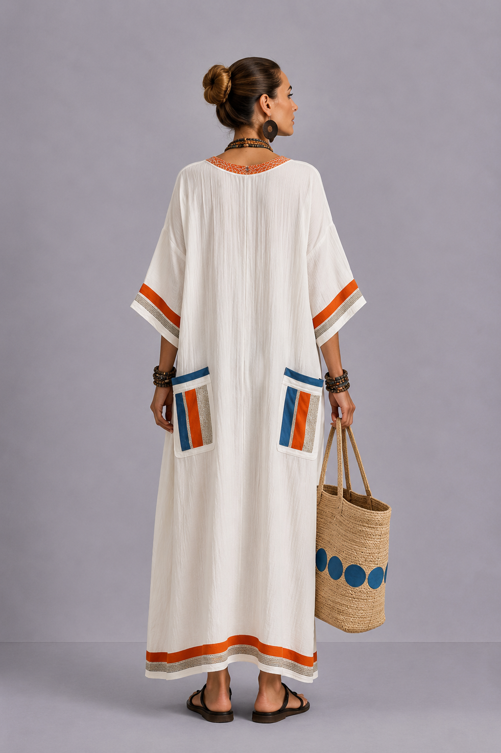 Elegante Mary - Abito lungo da spiaggia per un look estivo alla moda