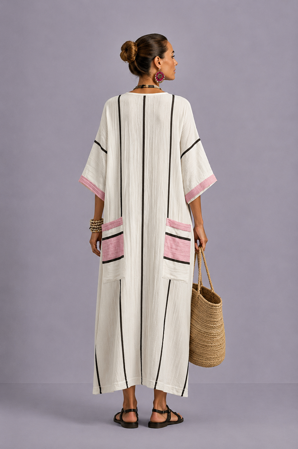Elegante Mary - Abito lungo da spiaggia per un look estivo alla moda