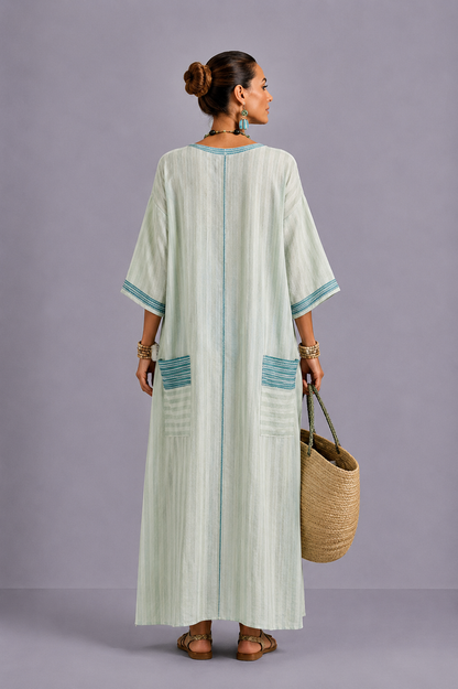 Elegante Mary - Abito lungo da spiaggia per un look estivo alla moda