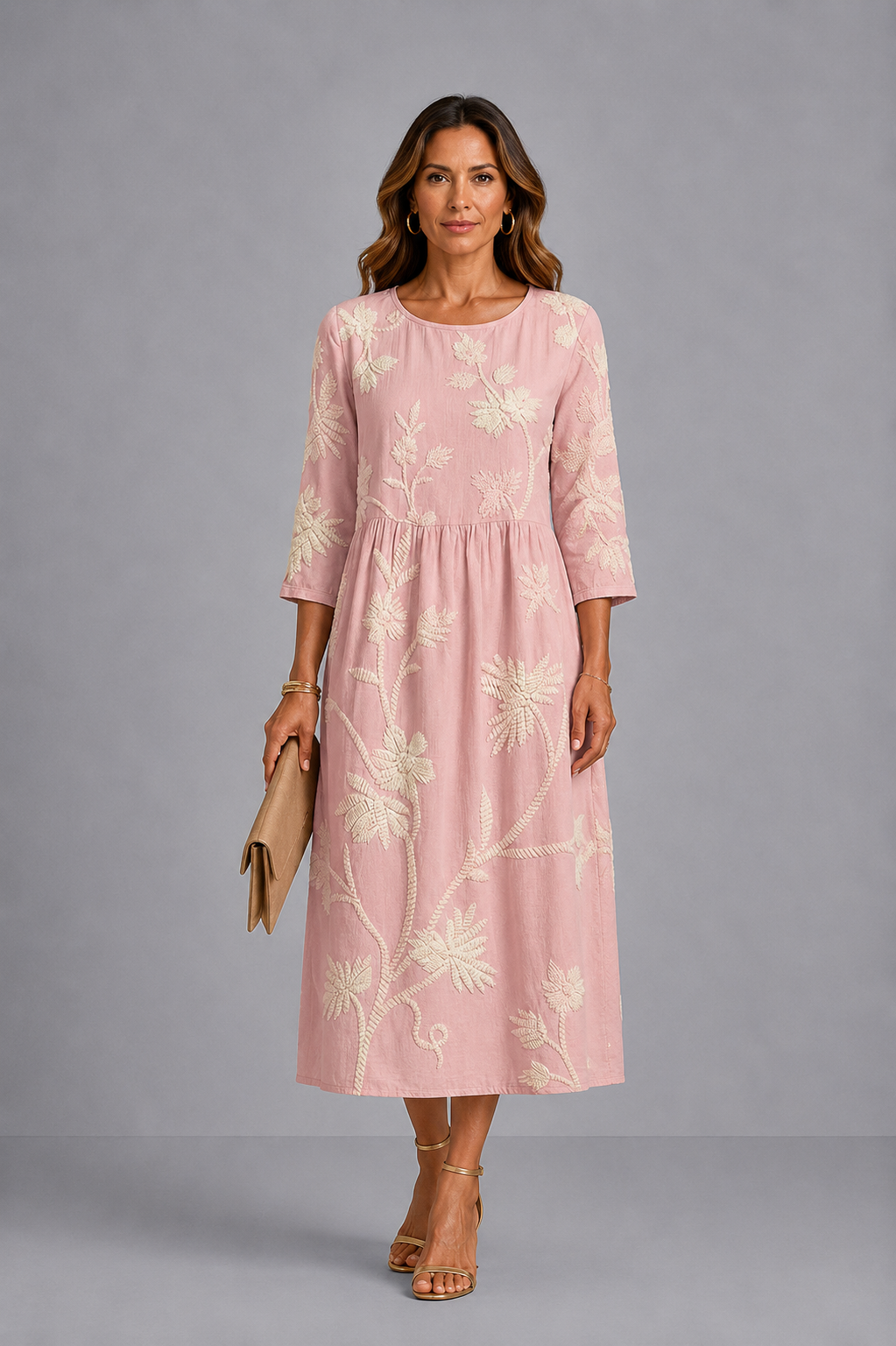 Brianna | Elegantes Blumenkleid