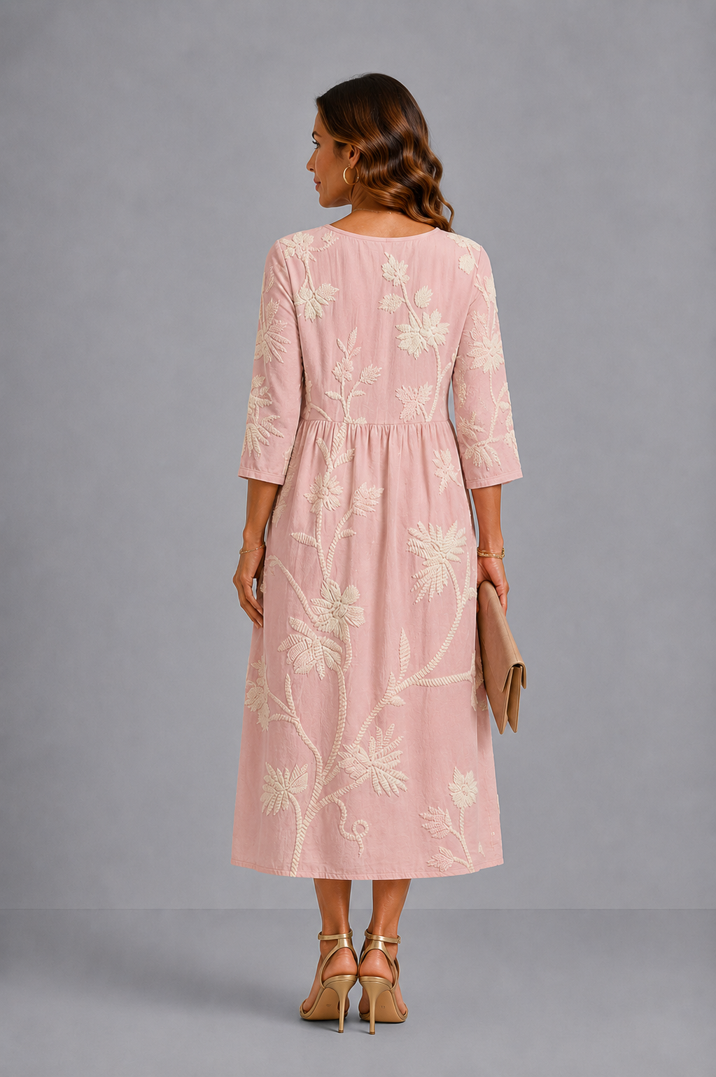 Brianna | Elegantes Blumenkleid