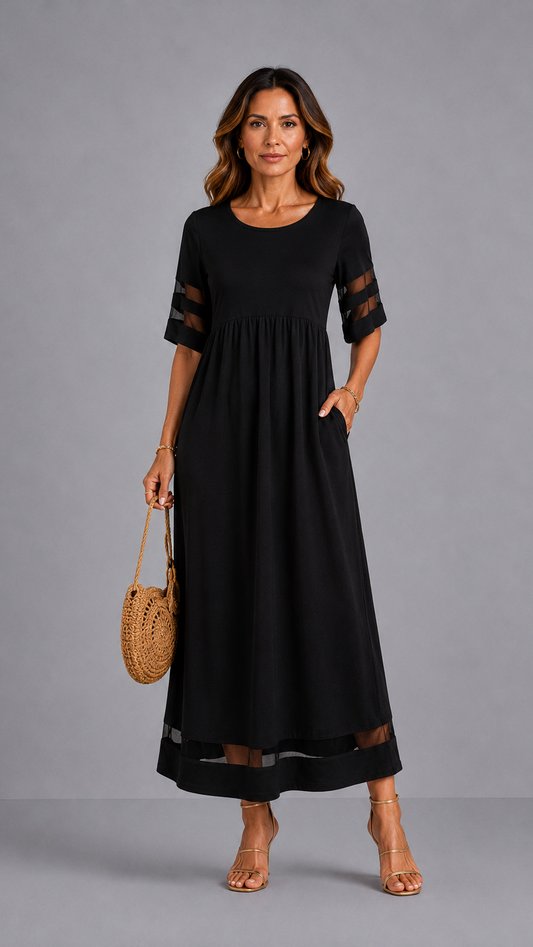 Aubrey™ – Vestito midi che snellisce la pancia