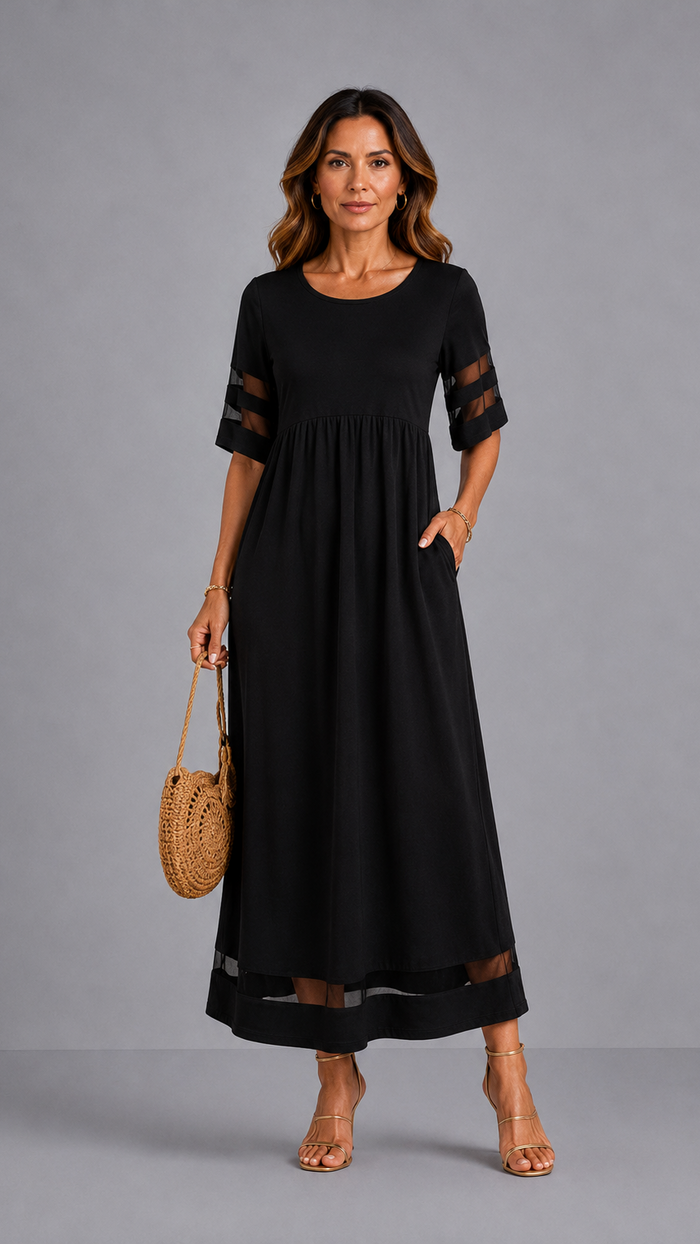 Aubrey™ – Vestito midi che snellisce la pancia