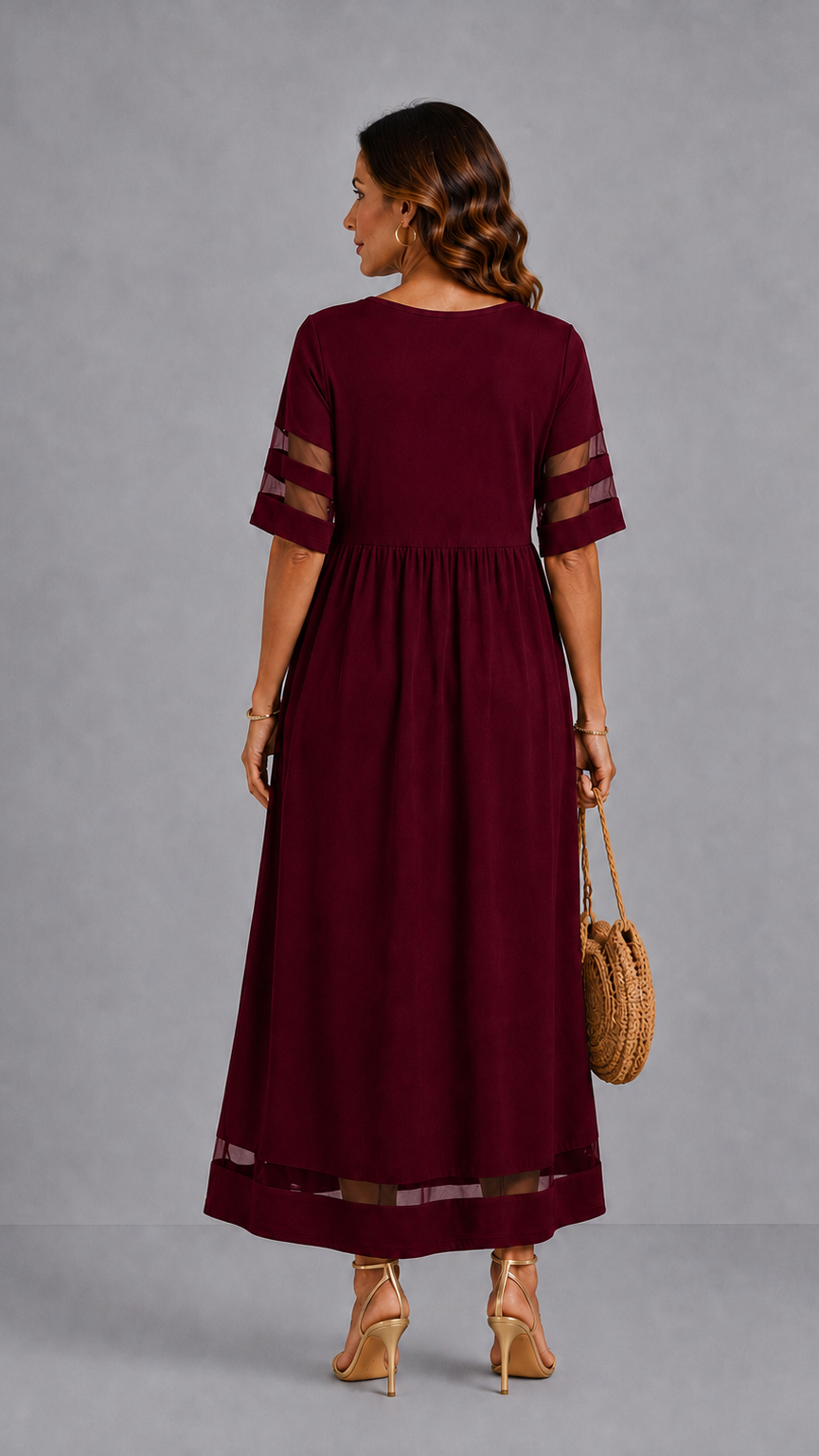 Aubrey™ – Vestito midi che snellisce la pancia