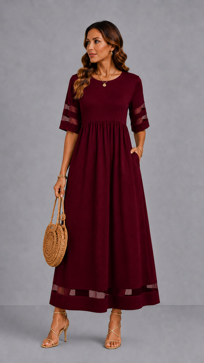 Aubrey™ – Vestito midi che snellisce la pancia
