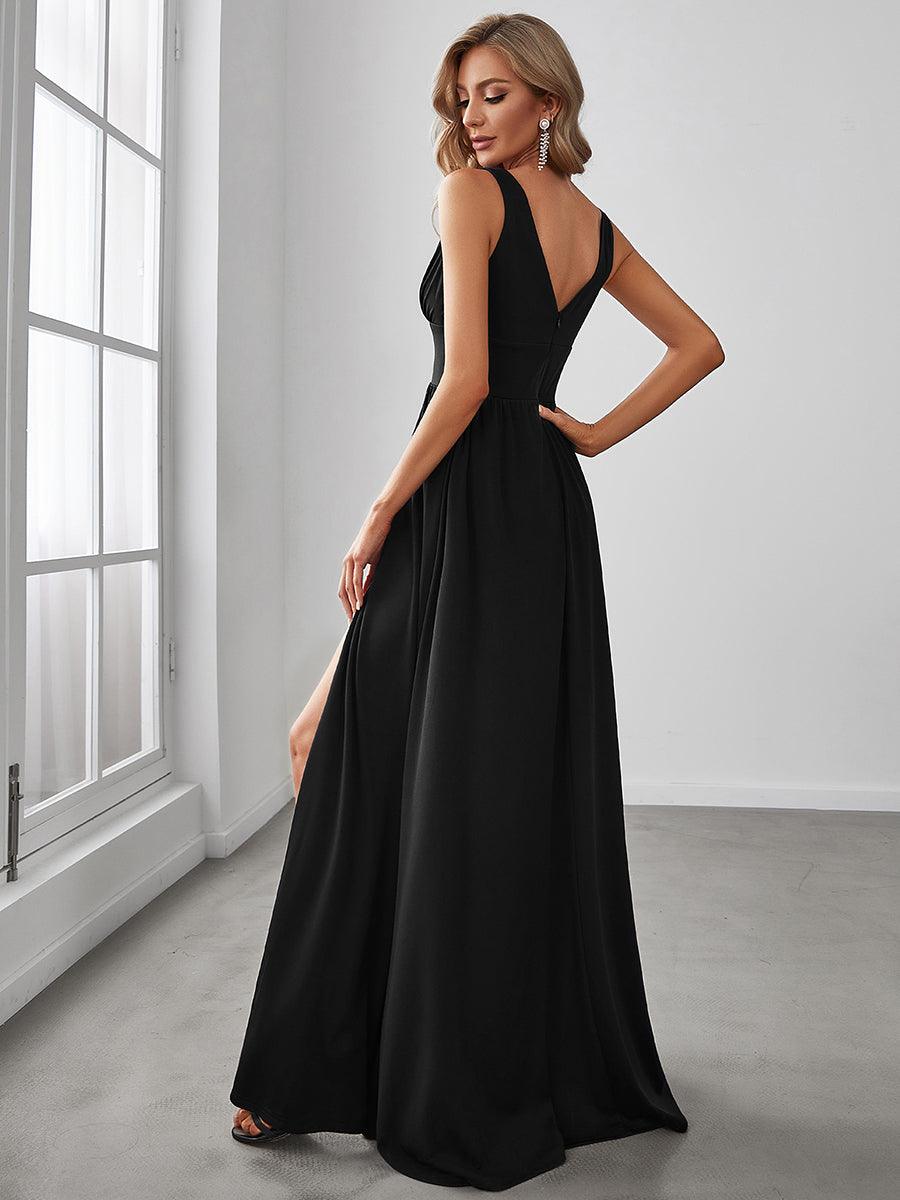 ever SORAYA|Robe de soirée taille empire à col V