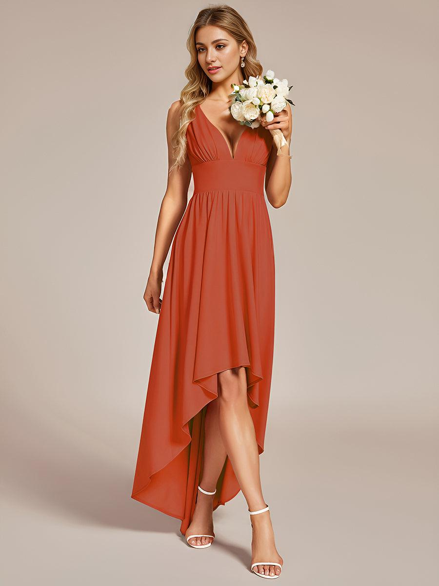 ever SORAYA|Robe de soirée taille empire à col V