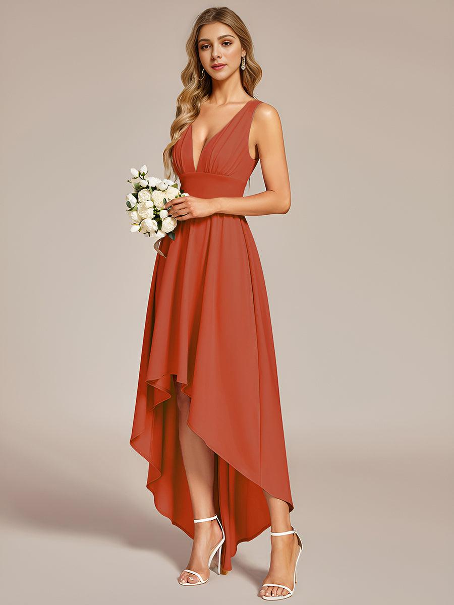 ever SORAYA|Robe de soirée taille empire à col V