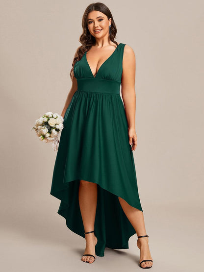 ever SORAYA|Robe de soirée taille empire à col V