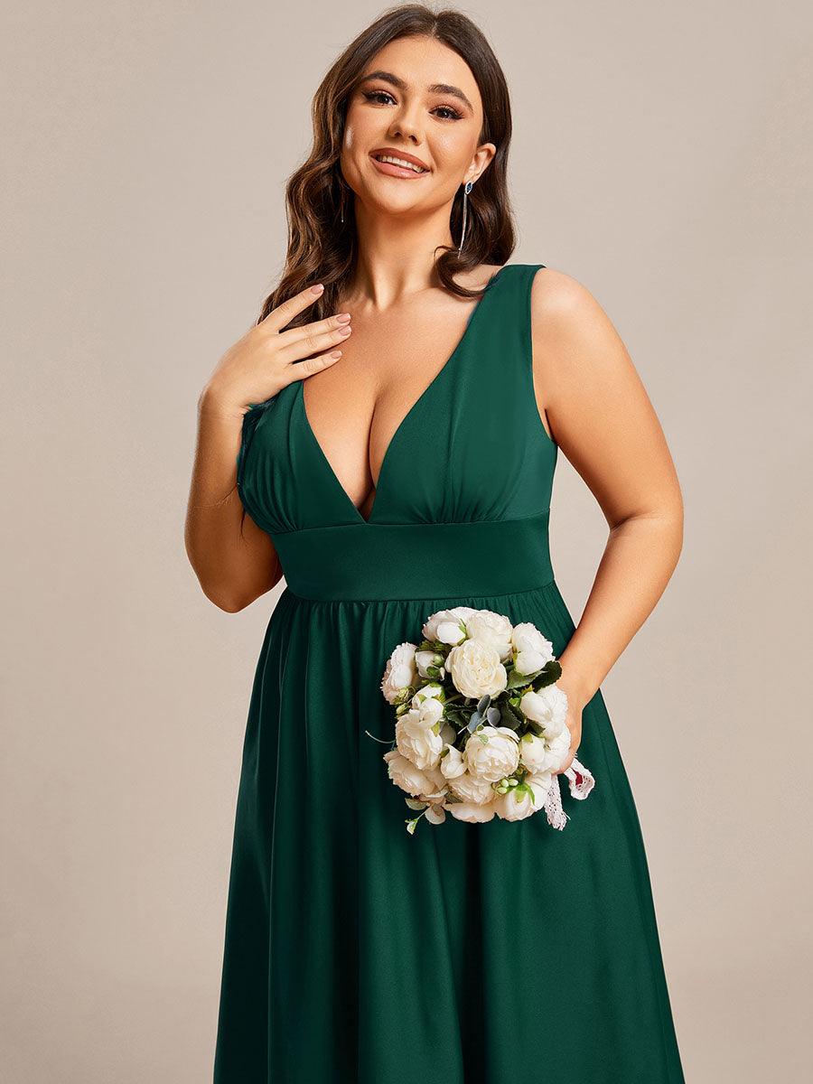 ever SORAYA|Robe de soirée taille empire à col V