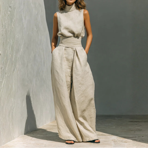 Maria - Top and Wide-Leg Trousers