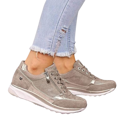 Ginette | Orthopädische Sneaker mit Reißverschluss
