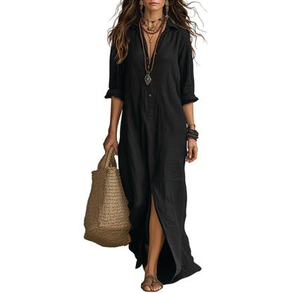 Soline | Vestido largo con botones
