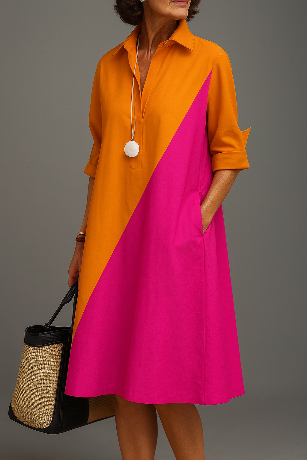 Sabrina | Elegant Midi Dress