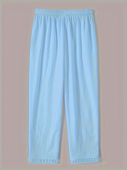 Wren – Relaxte Cropped-Hose mit Kontrastdetails