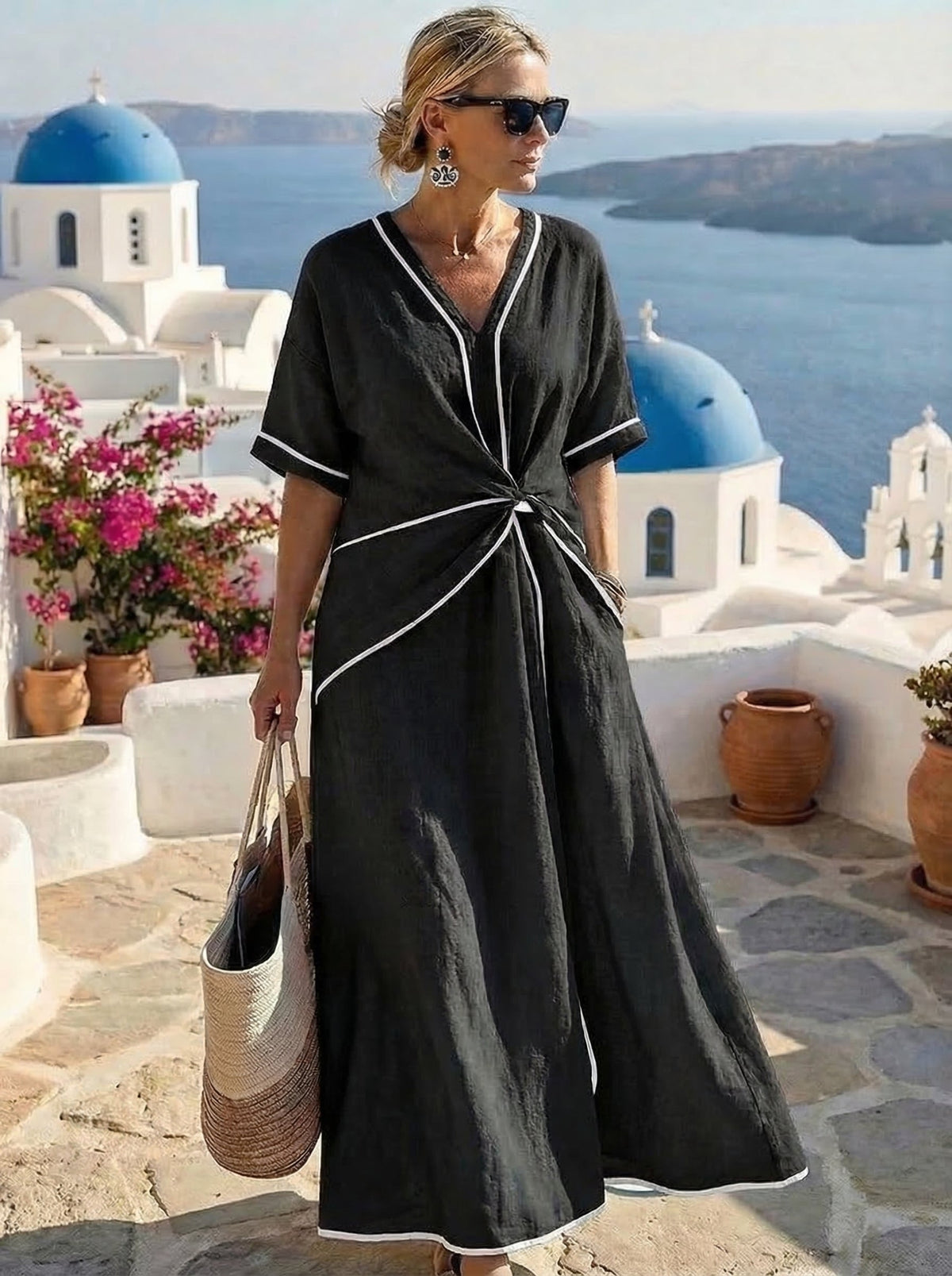Santorini™ Vestito Estivo