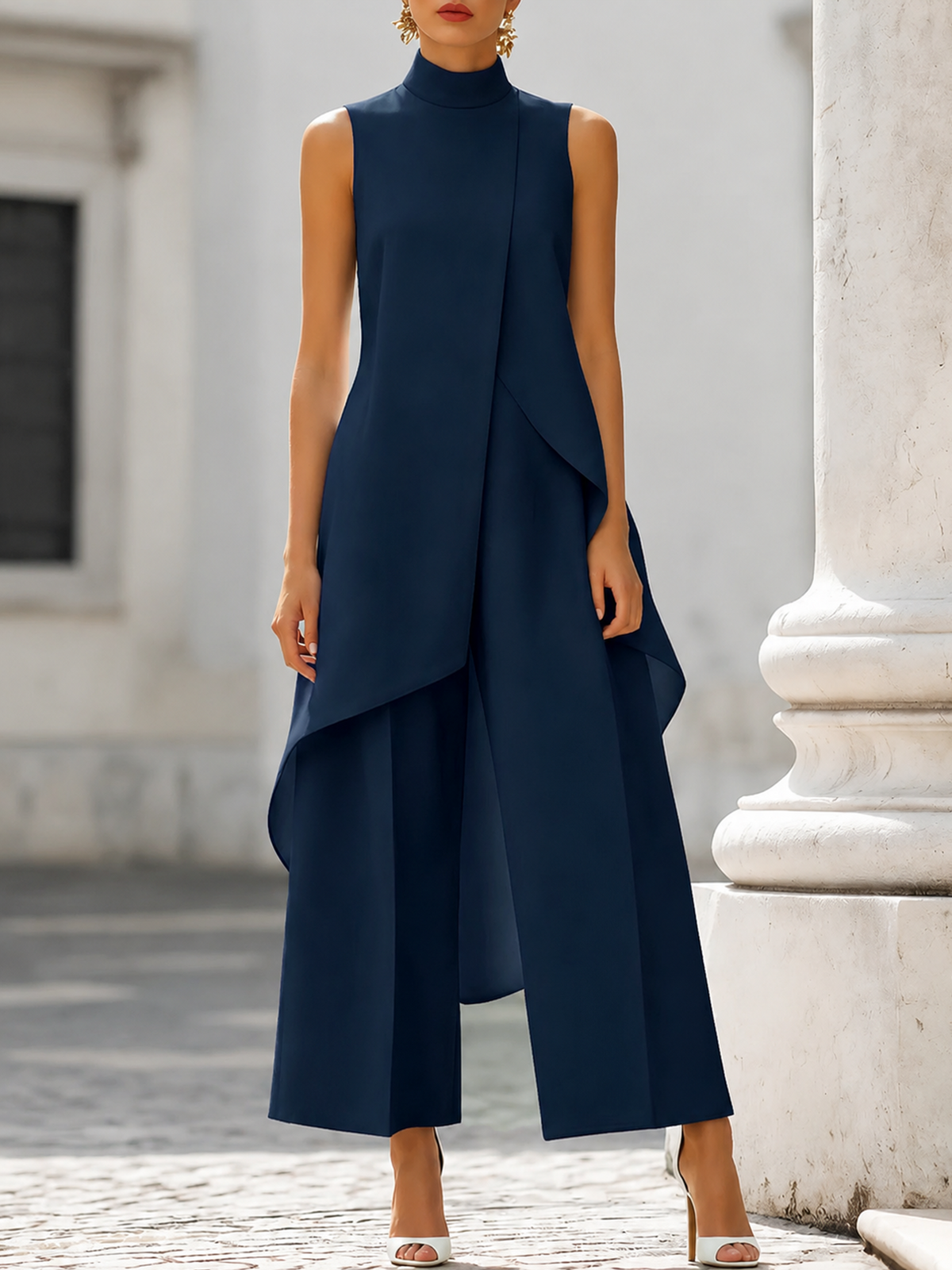 Catalina - Elegant Flowing Maxi Jumpsuit