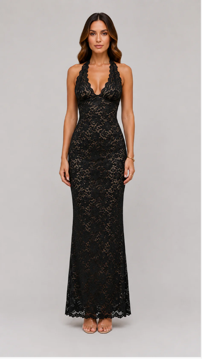 Midnight Lace | Lace Dress