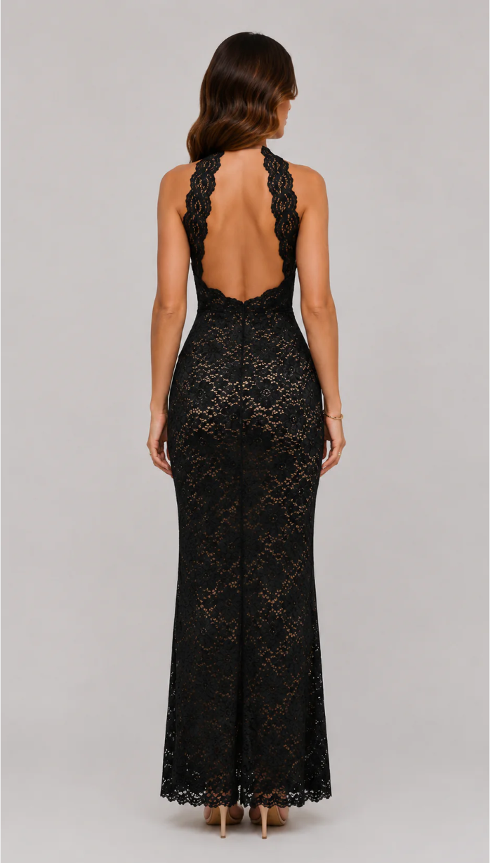 Midnight Lace | Lace Dress