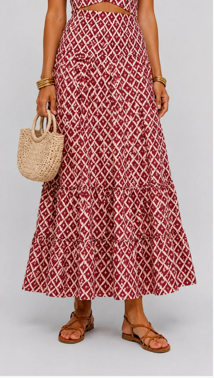 Elsa | Conjunto elegante con diseño de hombros descubiertos
